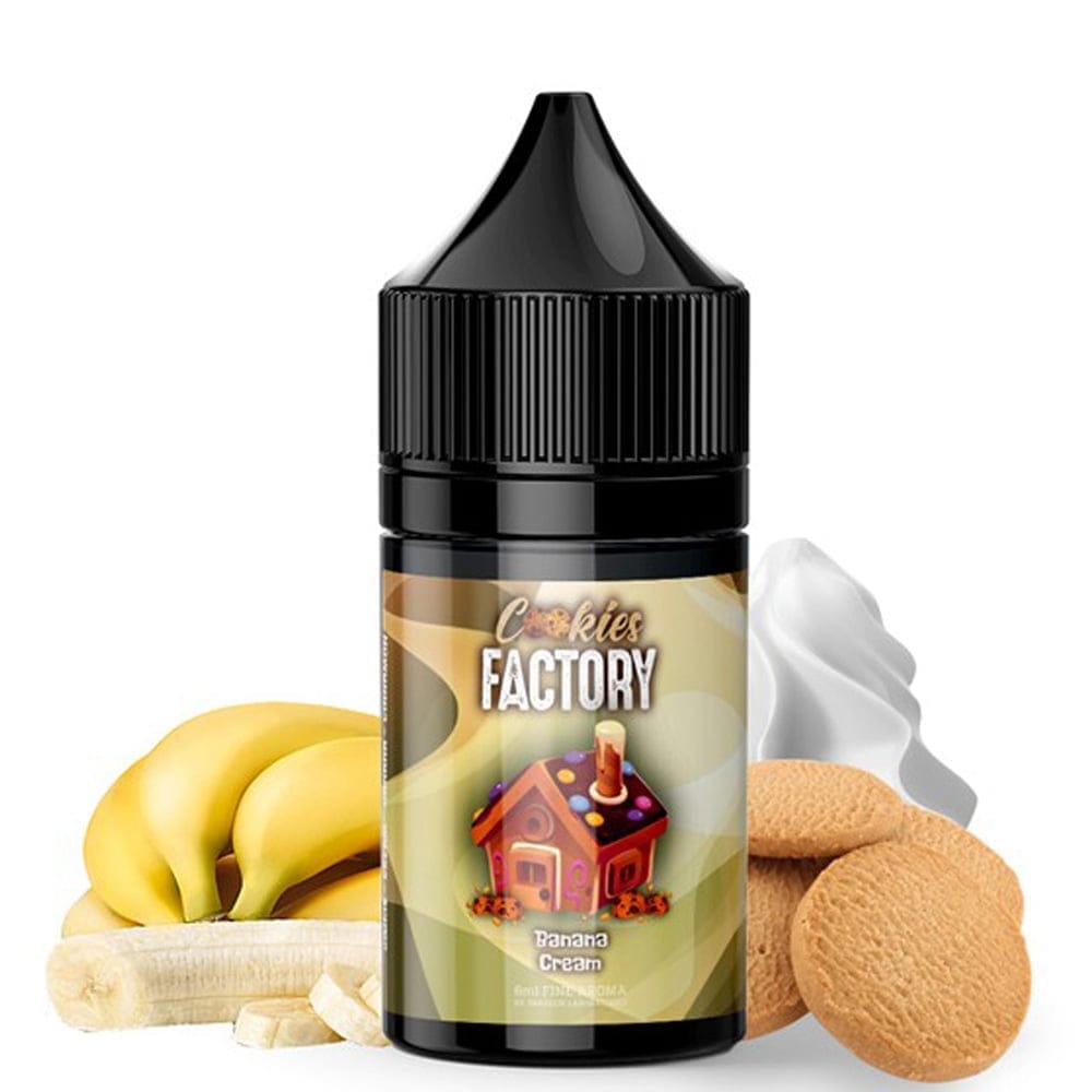 Cookies Factory Banana Cream 6ml/30ml Flavor Shot