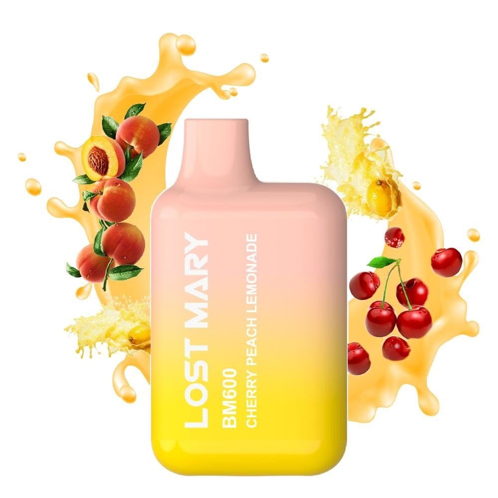 Lost Mary Bm600 20mg 2ml Cherry Peach Lemonade