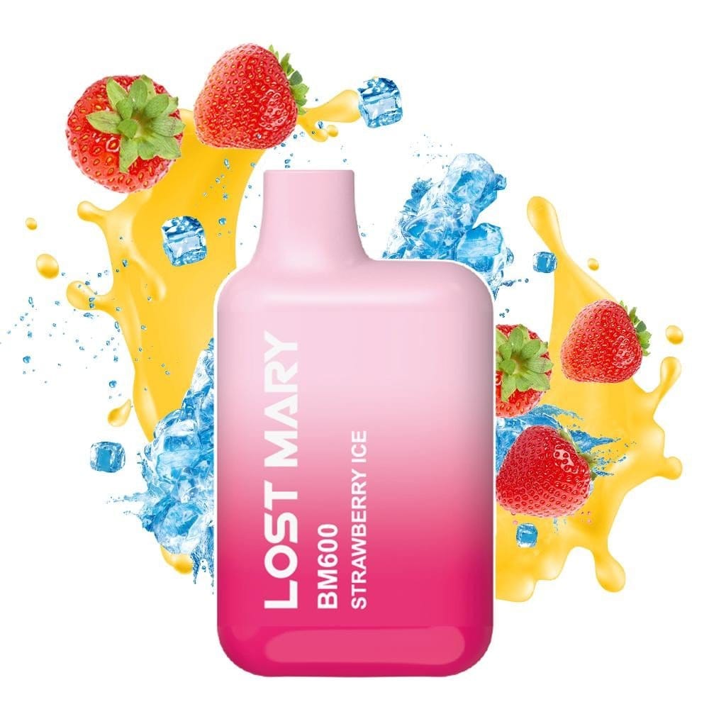 Lost Mary Bm600 20mg 2ml Strawberry Ice