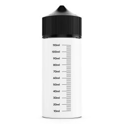 Άδειο Μπουκαλάκι Διάφανο 120ml Με Διαγράμμιση