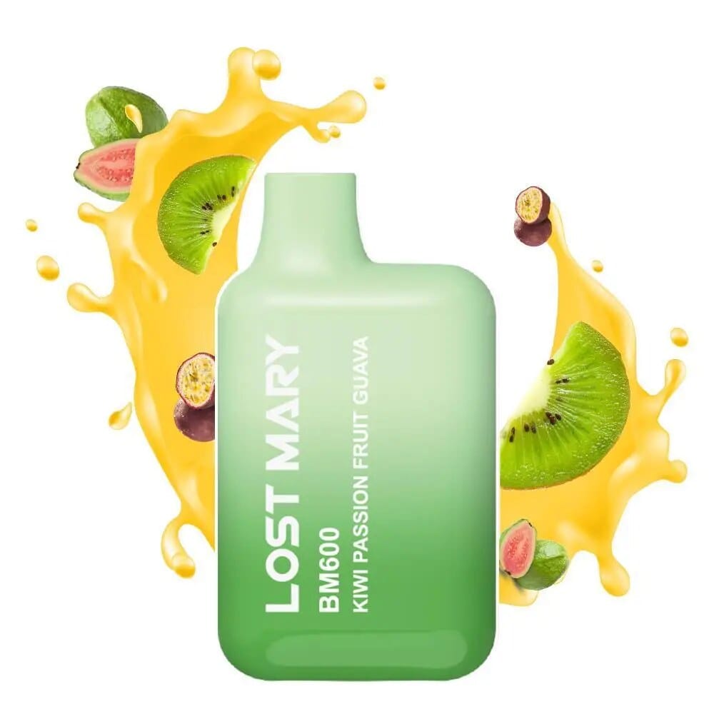 Lost Mary Bm600 20mg 2ml Kiwi Passion Fruit Guava